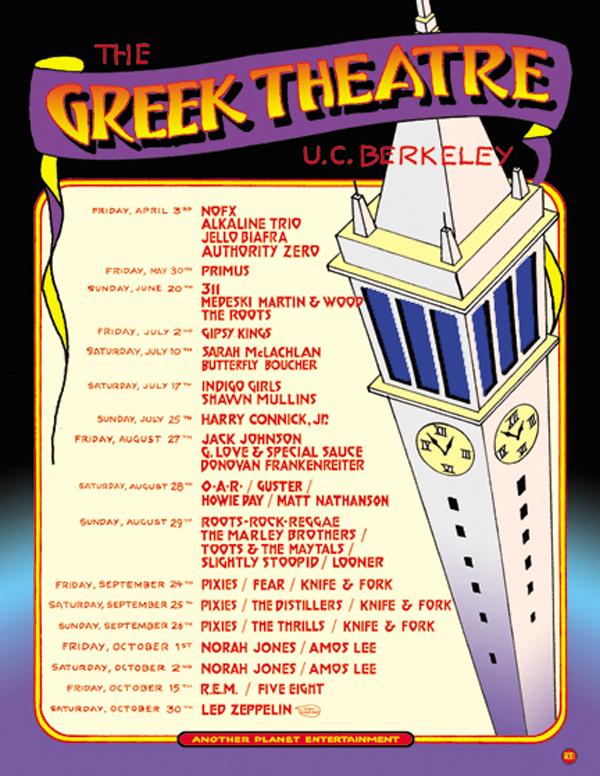 The GREEK - Past Lineup - 2004