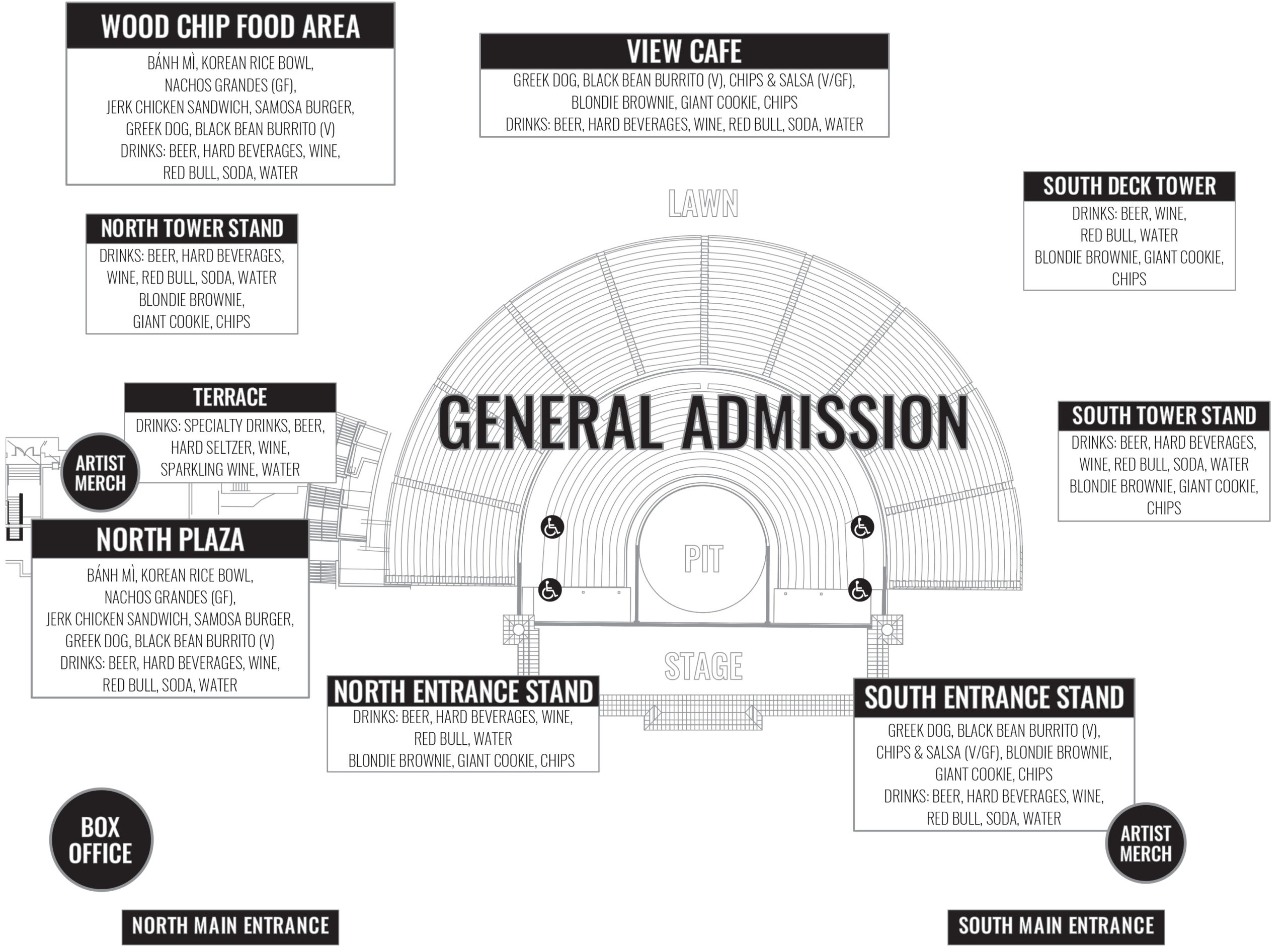 Greek Theater Seating Chart With Seat Numbers Awesome Home